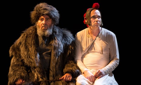 Strength in depth … Antony Sher as King Lear and Graham Turner as Fool.