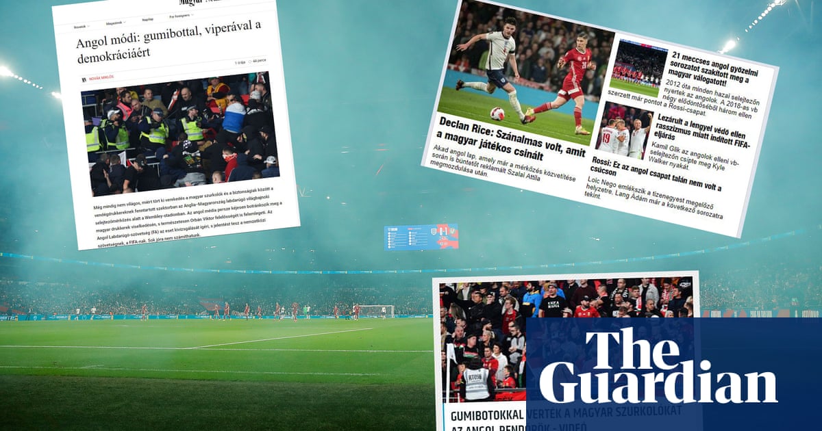 Nothing to see: how pro-government Hungarian media reported Wembley violence