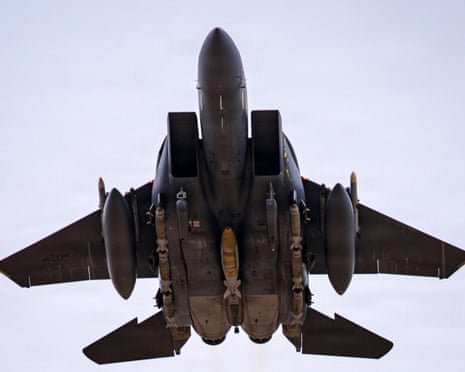 Middle East crisis live: US and Iran race to recover missing pilot from downed jet; another ship passes through strait of Hormuz