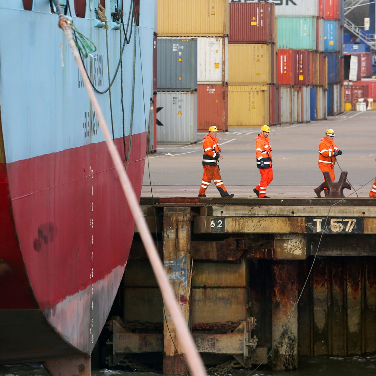 Uk Trade Deficit Widens As Fall In Sterling Fails To Improve Export Sales Business The Guardian
