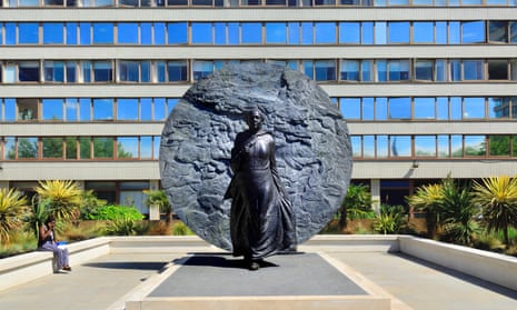 The memorial to Mary Seacole in the grounds of St Thomas’ Hospital, London