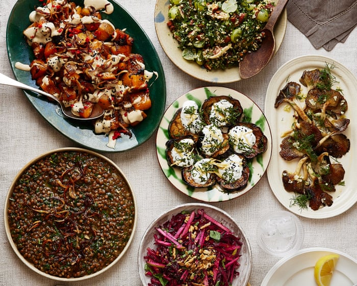 Image accompanying the story: Something crunchy, something sharp, something sweet: Sam and Sam Clark’s autumn meze recipes