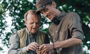 Toby Jones left in The Detectorists