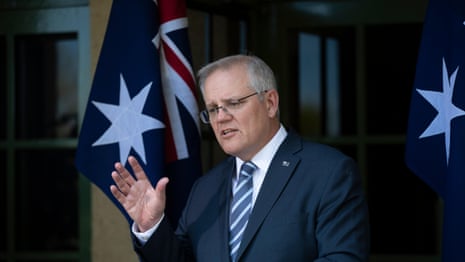 Coward's palace: PM Scott Morrison flags changes to social media in Australia – video