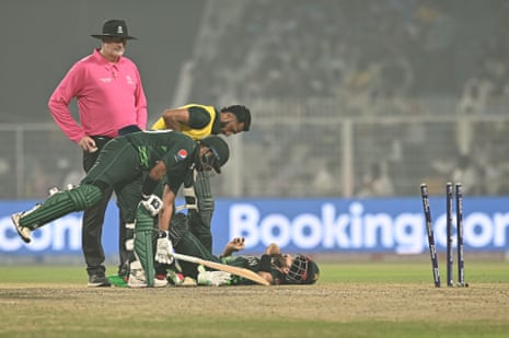 Rizwan collapses with cramp