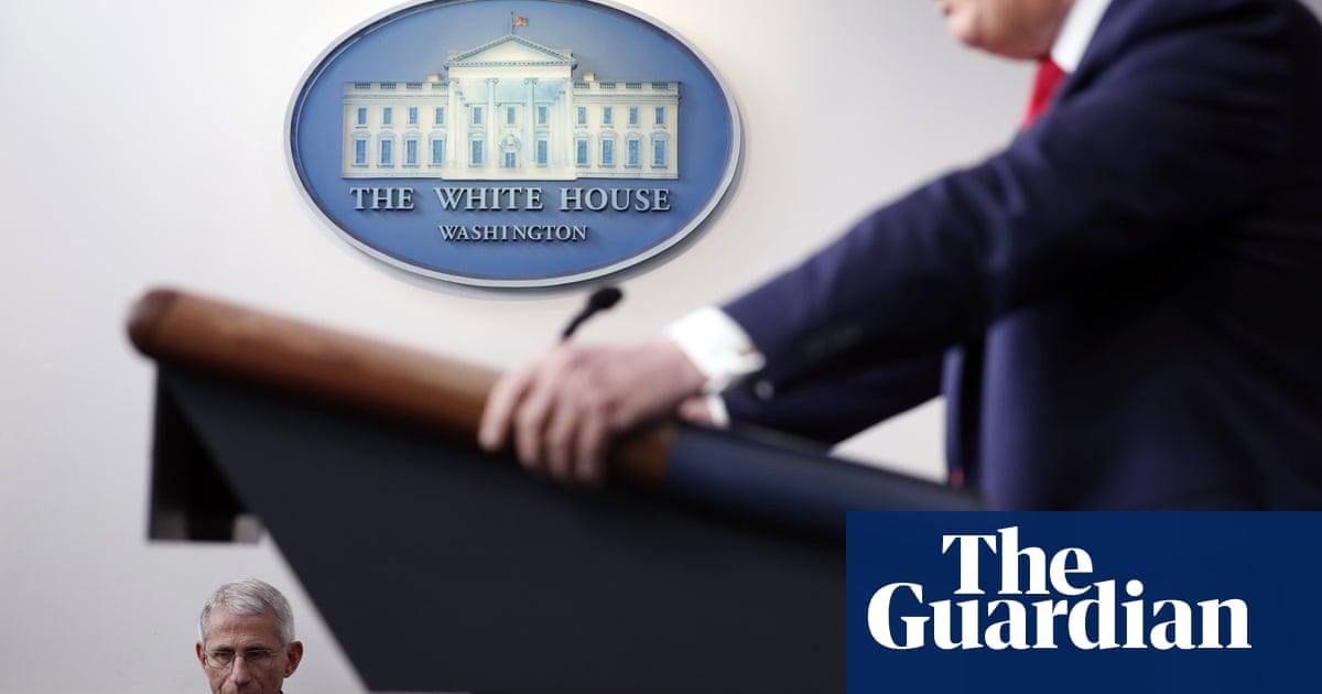 Trump pulls security detail for former top health official Anthony Fauci | Donald Trump Trump pulls security detail for former top health official Anthony Fauci | Donald Trump