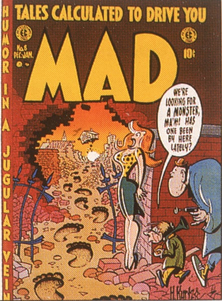 A cover of Mad Magazine from December 1953.