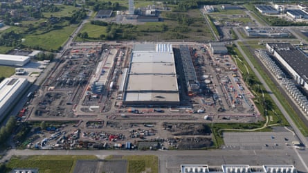 The Google datacentre in Saint-Ghislain, Belgium.