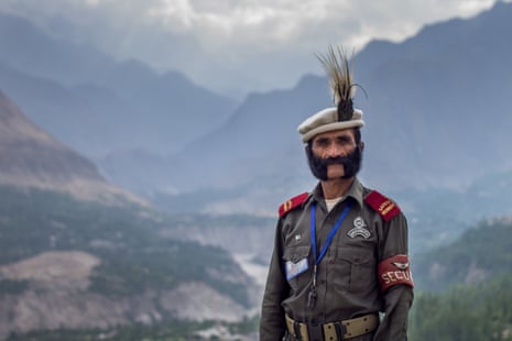 Security guard at Baltit Fort in the Hunza valley, Pakistan