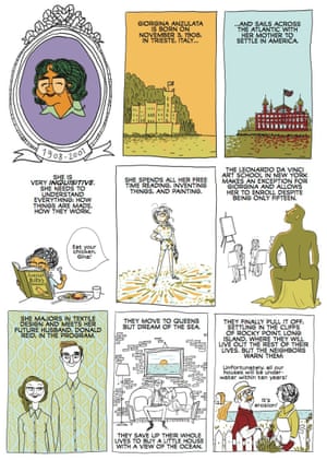 The story of Giorgina Reid, from the graphic novel Brazen