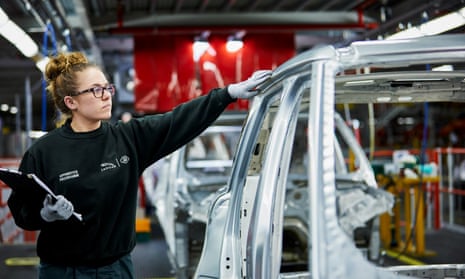 Jaguar Land Rover’s factory in Solihull has 9,000 workers.