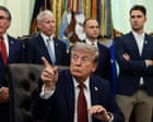 Thumbnail for ‘I’m not in a hurry’: Trump bats down concerns of Iran war affecting midterms – US politics live