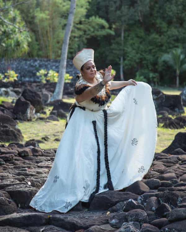 Hinatea Colombani, Tahitian cultural expert and director of the Arioi cultural and artistic center.