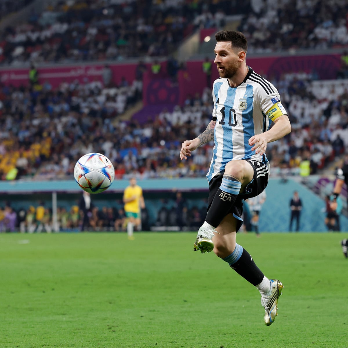 Lionel Messi's passionate pre-match talk ahead of Copa America final shown in new film