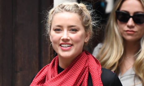 Amber Heard seen arriving at court