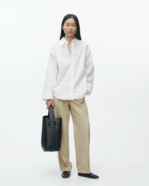 پیراهن سفید کلاسیک، 55 پوند، arket.com