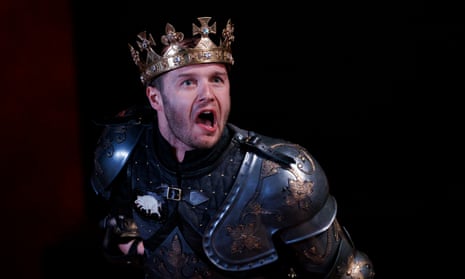 Arthur Hughes in Richard III at the Royal Shakespeare theatre in Stratford.