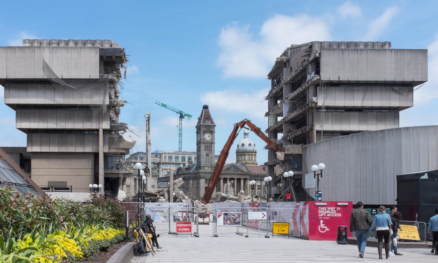 The end... the demolition of the Central Library in 2016, which inspired the formation of the Protof Birmingham Collection.