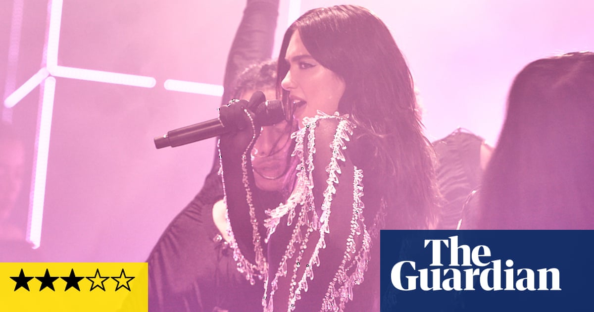 Dua Lipa: Studio 2054 live stream review – perfect escapist pop