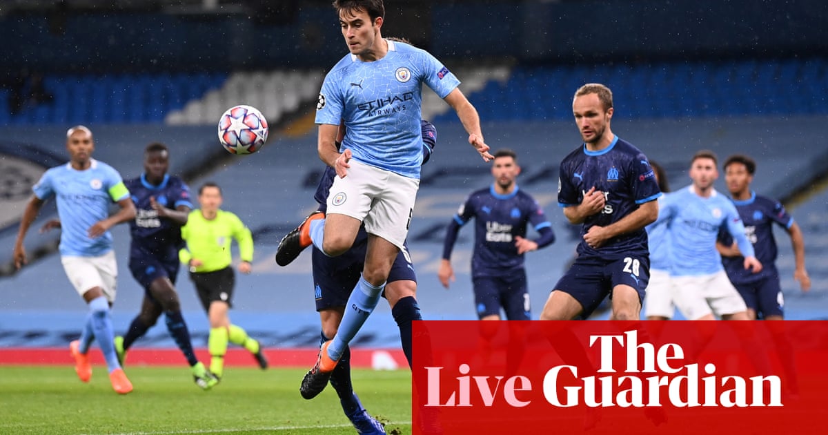 Manchester City v Marseille: Champions League – live!