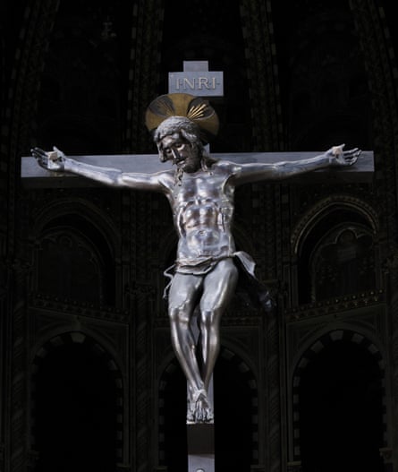 Crucifix, 1444-49 by Donatello. 