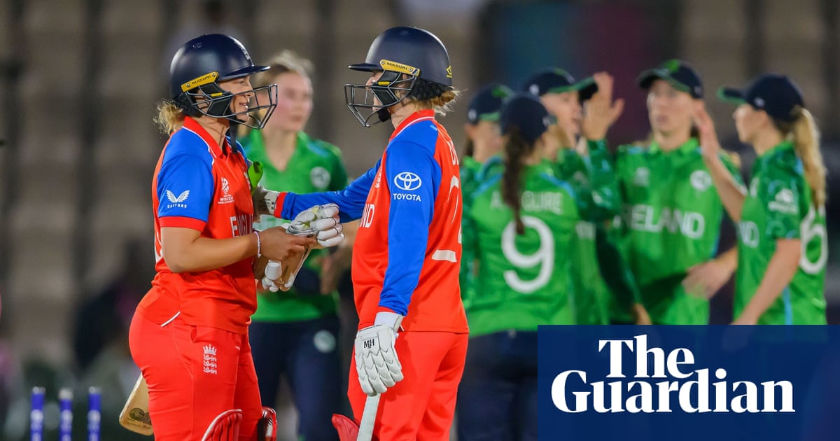 England survive wobble to see off Ireland but have Sciver-Brunt injury concern