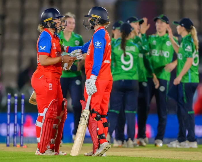 England survive wobble to see off Ireland but have Sciver-Brunt injury concern