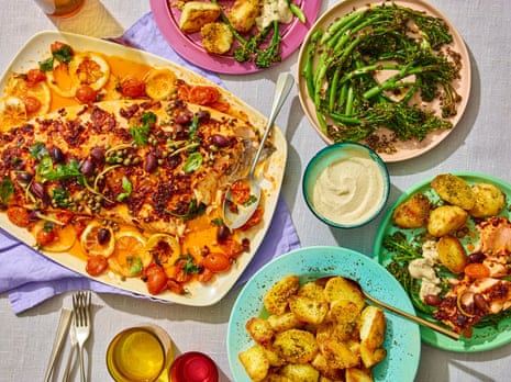 Fish Recipes Easter Dinner Ideas Seafood Yotam Ottolenghi's Baked