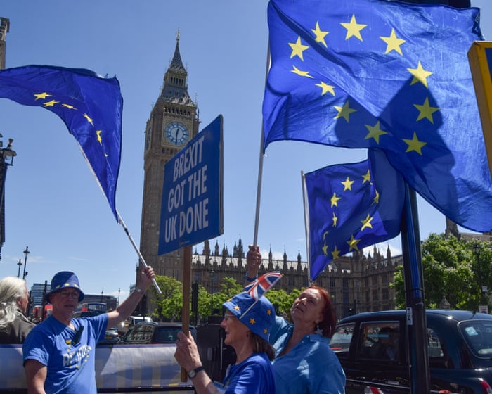 Two-thirds of EU citizens back UK rejoining bloc, survey finds