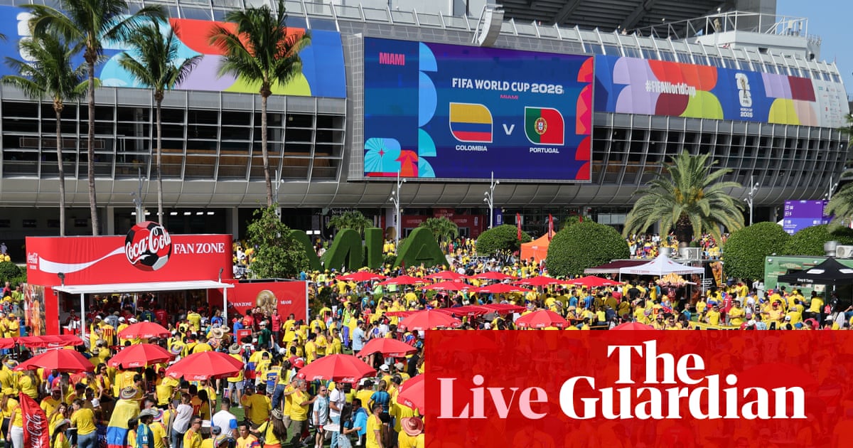 Colombia v Portugal: World Cup 2026 – live