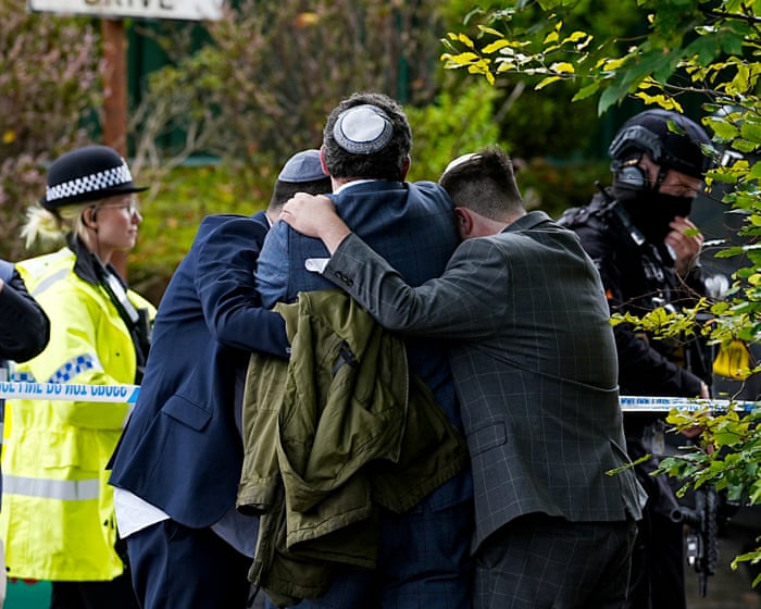 Manchester synagogue attack that killed two was a ‘terrorist incident’, say police – latest updates