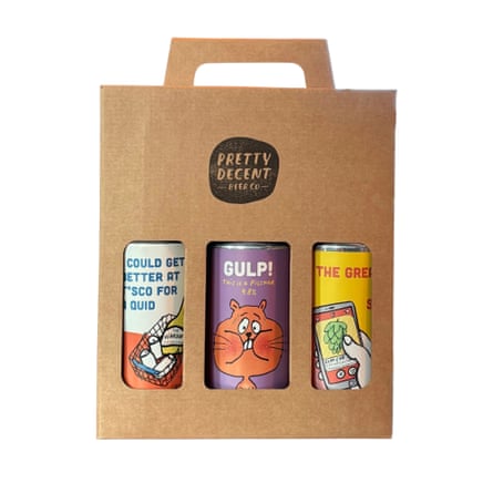 Pretty Decent Beer Co Trio of Beers Gift Pack