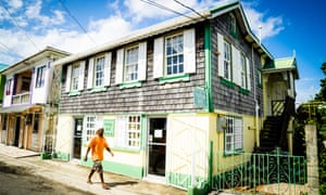 A traditional wooden house, Hillsborough, Carriacou.