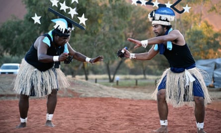 Dancers from Thursday Island in the Torres Strait at the convention’s opening ceremony on 23 May.