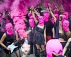 Pussy Riot protest at Venice Biennale forces Russian pavilion to briefly close