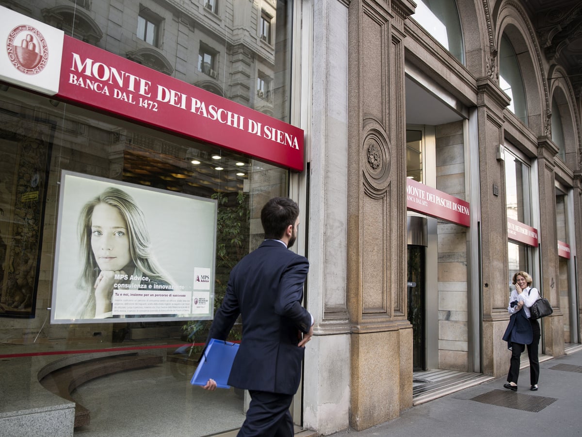 Monte Dei Paschi Bailout Shouldn T Be Seen As A Done Deal Says Ecb Member Business The Guardian