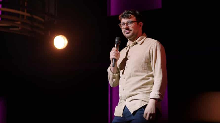 Waiting for uplift … Simon Bird at the Boulevard theatre.