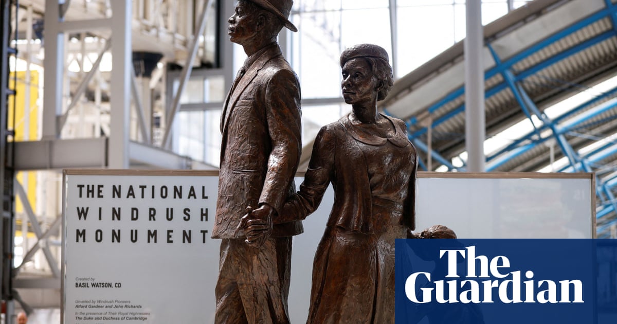 Windrush generation ‘moved to tears’ as monument unveiled in London