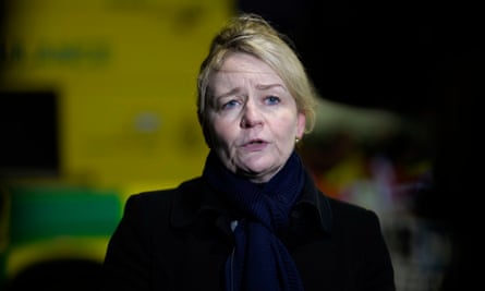 Head and shoulders shot of Sharon Graham