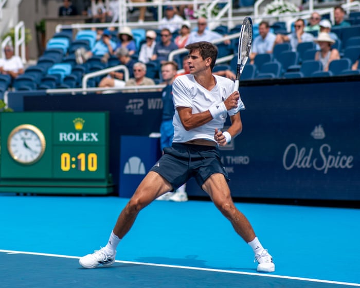 Teenage ace Rafael Jódar endures defeat by Cobolli but his star is rising