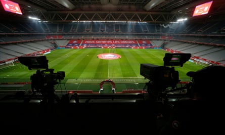 Television cameras at Lille.