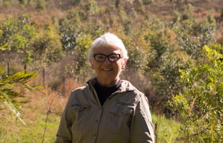 Linda Sparrow says she hopes the tree plantings might inspire others to take further action