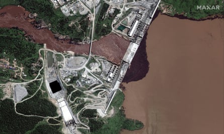 Tensions Mount As Ethiopia Allows Dam Across Nile Headwaters To Fill Ethiopia The Guardian