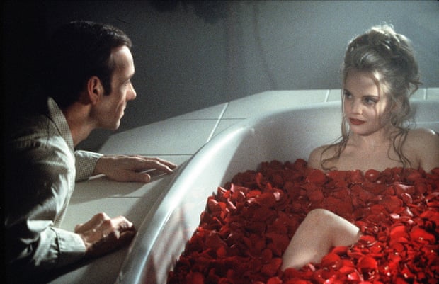 Kevin Spacey and Mena Suvari in American Beauty.