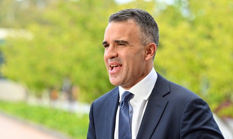 South Australia’s premier Peter Malinauskas.