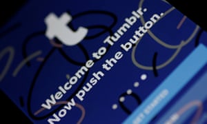 Illustration photo of the Tumblr app