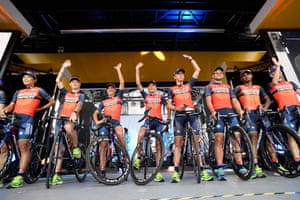 Bahrain Merida cycling team