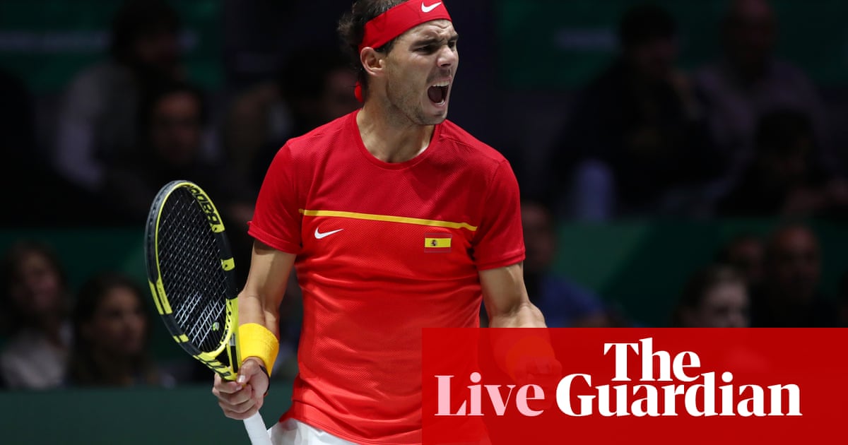 Davis Cup final: Rafael Nadal bids to seal Spain win over Canada – live!