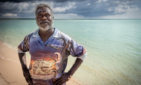Tiwi senior lawman Dennis Tipakalippa: ‘Santos and every other gas company must take note that this is our country and we must be consulted’.