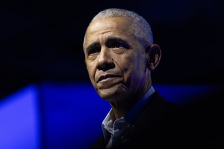 Former president Barack Obama